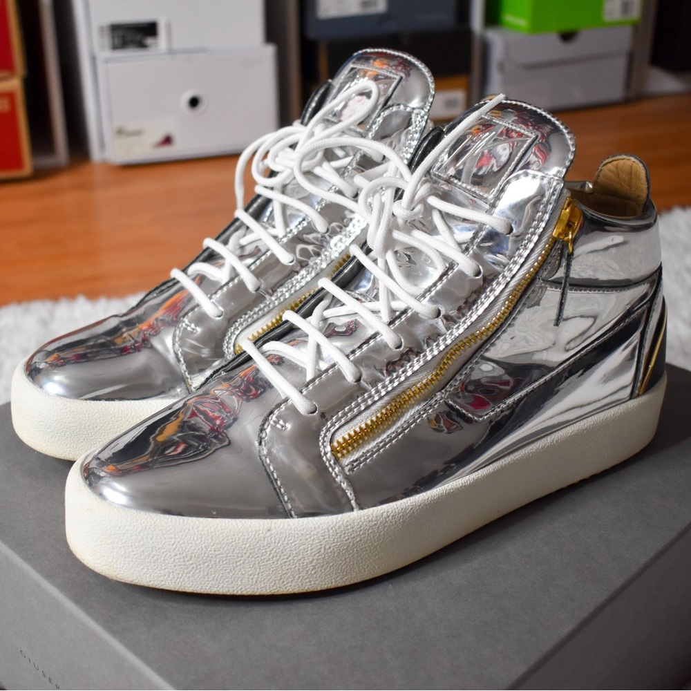 Silver, black & white Giuseppe Zanotti